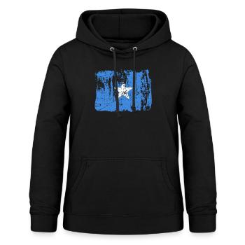Somalie - Sweat à capuche Femme - noir - Devant - AI Model Female 172 light (172cm)