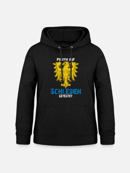 Schlesien Wappen Oberschlesien Schlesier - Frauen Hoodie - Schwarz