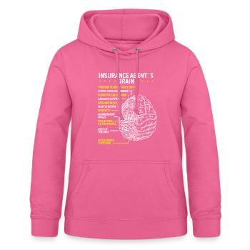 Life Insurance Agent Insurance Practice Test - Women's Hoodie - pink - Front - AI Model Female 172 light (172cm)