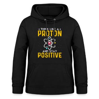 Chemie - Frauen Hoodie - Schwarz - Vorne - AI Model Female 172 light (172cm)