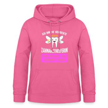 Zahnarzthelferin Assistentin ZFA - Frauen Hoodie - Pink - Vorne - AI Model Female 172 light (172cm)