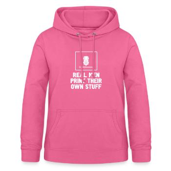 3d Drucker - Frauen Hoodie - Pink - Vorne - AI Model Female 172 light (172cm)