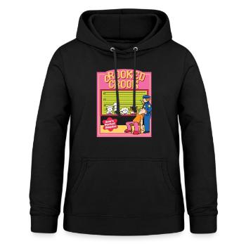 Crooked Crook - Déguisement parfait de Scar - Sweat à capuche Femme - noir - Devant - AI Model Female 172 light (172cm)
