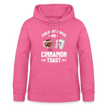Fueled By Coffee - Women's Hoodie - pink - Front - AI Model Female 172 light (172cm)