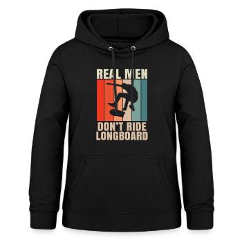 Skater Skateboard Gift Halfpipe Sk8 Ollie - Women's Hoodie - black - Front - AI Model Female 172 light (172cm)