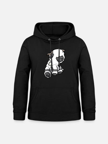 Walliser Schwarznasenschaf Schafe - Frauen Hoodie - Schwarz