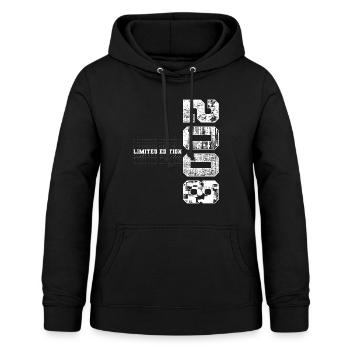 Limited Edition 2008 Geburtsjahr 2008 Geschenk - Frauen Hoodie - Schwarz - Vorne - AI Model Female 172 light (172cm)