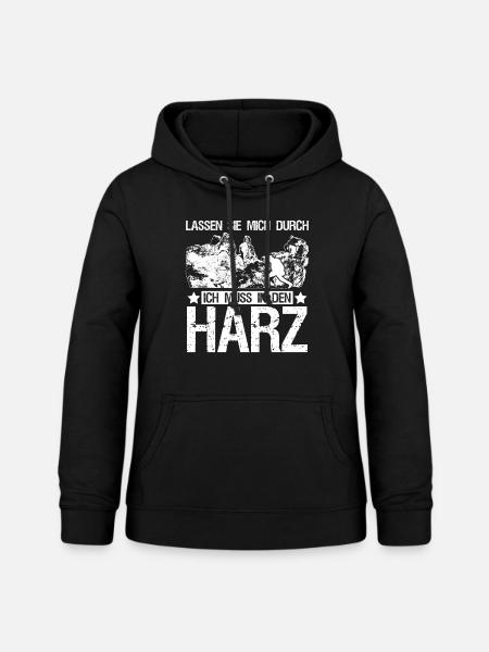 Harz Harzer Brocken - Frauen Hoodie - Schwarz