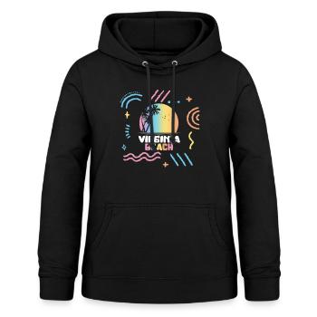 Virginia Beach Florida Urlaub Familie - Frauen Hoodie - Schwarz - Vorne - AI Model Female 172 light (172cm)