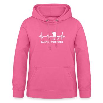 Camping Campingplatz Campen - Frauen Hoodie - Pink - Vorne - AI Model Female 172 light (172cm)