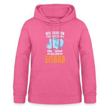 Eisbad Eisbaden Winterbad Eisschwimmen - Frauen Hoodie - Pink - Vorne - AI Model Female 172 light (172cm)