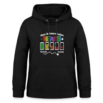 Erzieherin Kita Kindergärtnerin Kiga - Frauen Hoodie - Schwarz - Vorne - AI Model Female 172 light (172cm)