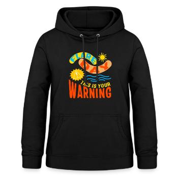 Flare Day Shirt, This is Your Warning Complex - Women's Hoodie - black - Front - AI Model Female 172 light (172cm)