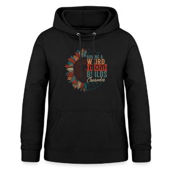 Mama-Shirt, mit einer seltsamen Mutter Muttertag lustig - Frauen Hoodie - Schwarz - Vorne - AI Model Female 172 light (172cm)