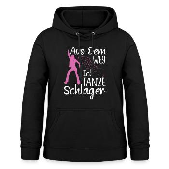 Schlager Schlagermusik Schlagerparty - Frauen Hoodie - Schwarz - Vorne - AI Model Female 172 light (172cm)