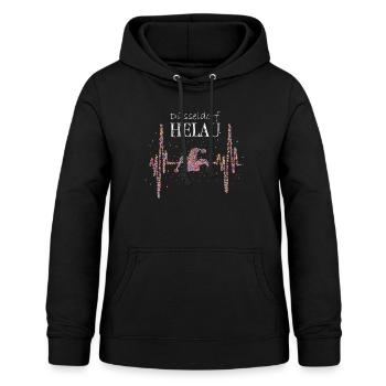 Düsseldorf Helau Karneval Fasching Düsseldorfer - Frauen Hoodie - Schwarz - Vorne - AI Model Female 172 light (172cm)