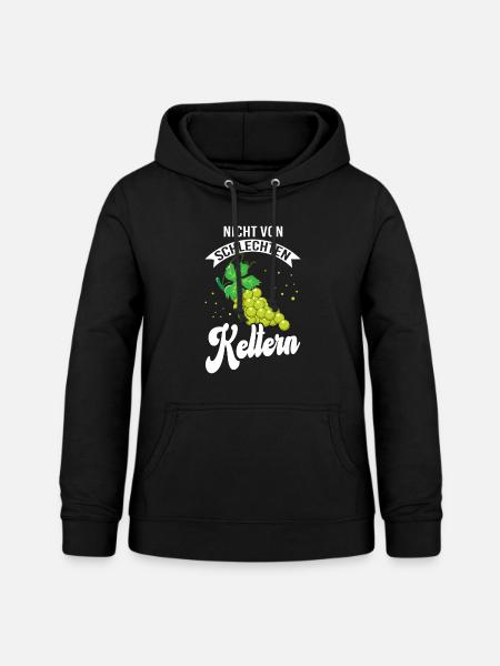 Keltern Winzer Weinberg Weinbauer - Frauen Hoodie - Schwarz
