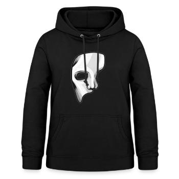 Opera Phantom Mask Halloween - Frauen Hoodie - Schwarz - Vorne - AI Model Female 172 light (172cm)