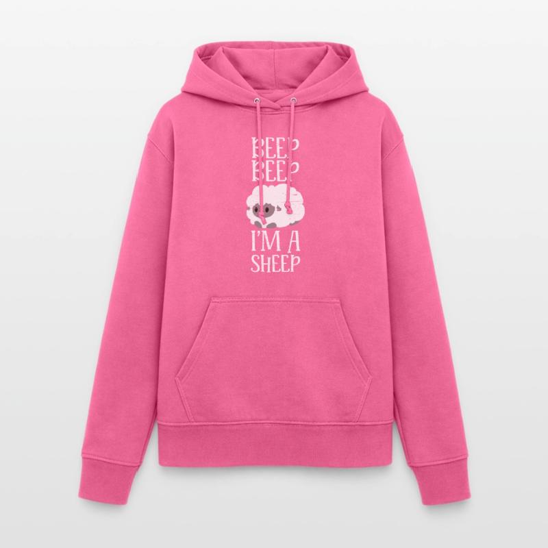 Piepton Piepton Ich bin ein Schaf Vieh Herde Farm Wolle Frauen Hoodie