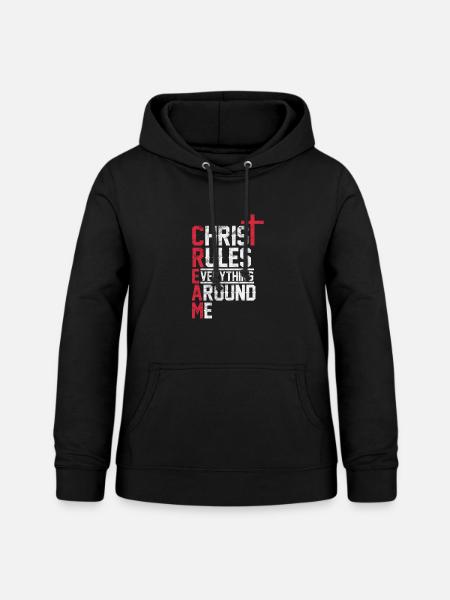 Hip Hop - Frauen Hoodie - Schwarz