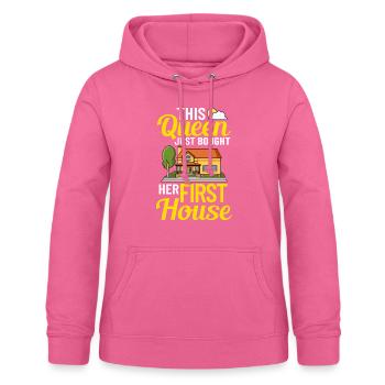 Accueil Maison Maison Achat Propriété - Sweat à capuche Femme - rose - Devant - AI Model Female 172 light (172cm)