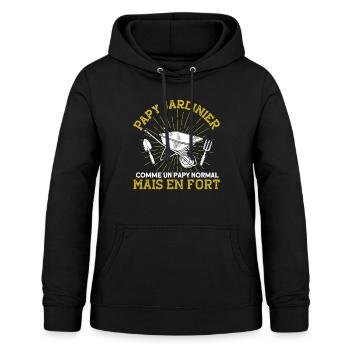 Schrebergarten Garten Hobbygärtner Geschenk - Frauen Hoodie - Schwarz - Vorne - AI Model Female 172 light (172cm)