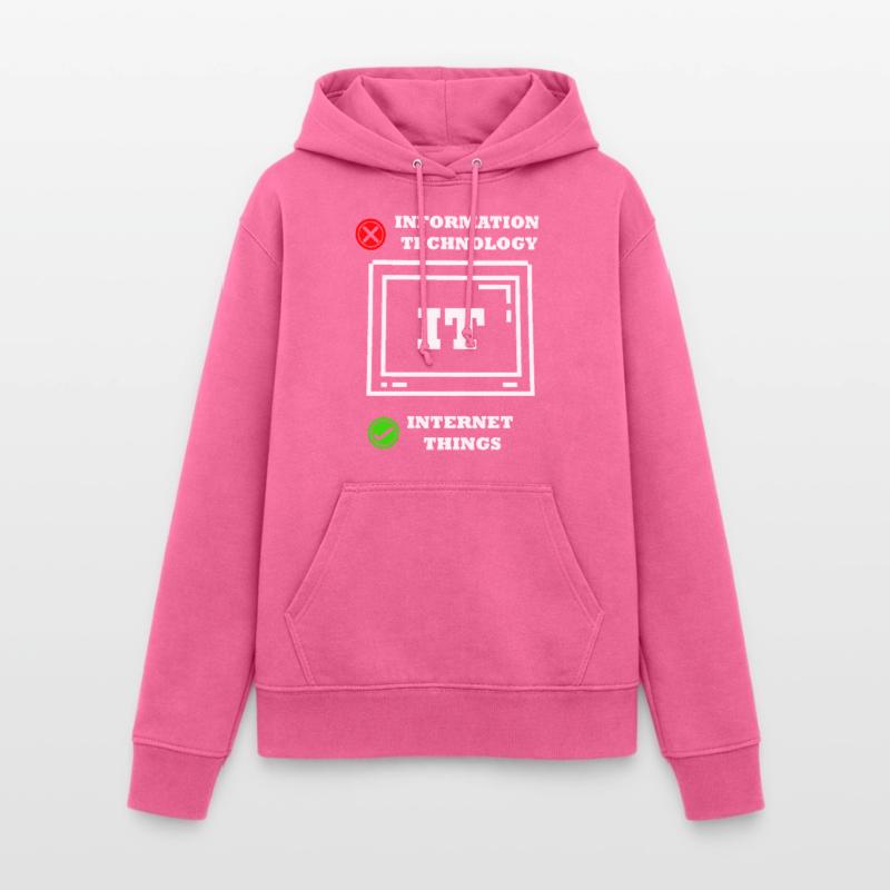 Internet-dinge Computerprogrammierer Tech Savy It Frauen Hoodie