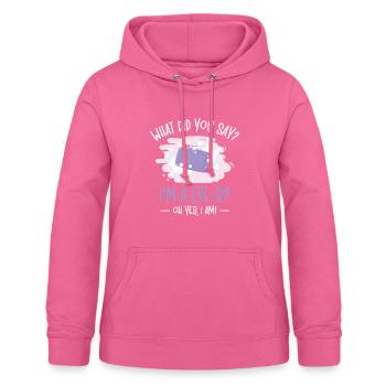 Savonnier Savon Fabriqué maison Chaudière à savon - Sweat à capuche Femme - rose - Devant - AI Model Female 172 light (172cm)