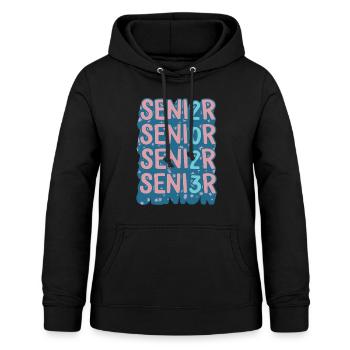Abschlusshemd, Senior Class Of 2023 Geschenkende - Frauen Hoodie - Schwarz - Vorne - AI Model Female 172 light (172cm)