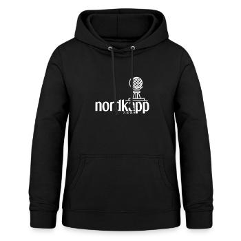 Nordkapp 71 10 21 N Norwegen Design - Frauen Hoodie - Schwarz - Vorne - AI Model Female 172 light (172cm)
