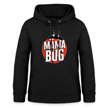 Chemise Lady Bug, Mama Bug Red Ladybug Lover - Sweat à capuche Femme - noir - Devant - AI Model Female 172 light (172cm)