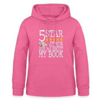Autor Schreiber - Frauen Hoodie - Pink - Vorne - AI Model Female 172 light (172cm)