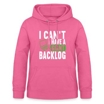Programmierer Informatiker - Frauen Hoodie - Pink - Vorne - AI Model Female 172 light (172cm)