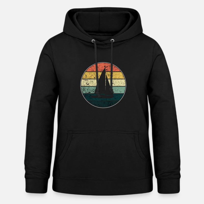 Voile - Sweat à capuche Femme - noir