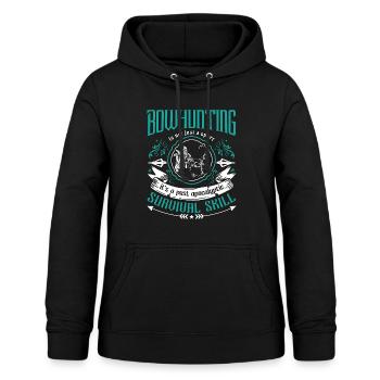 Bowhunting Is Not Just A Bow Arrow Sport Bowhunter - Frauen Hoodie - Schwarz - Vorne - AI Model Female 172 light (172cm)