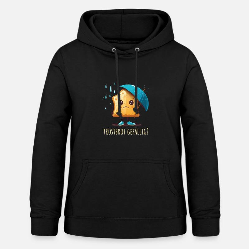 Fancy a consolation bread? - Women's Hoodie - black