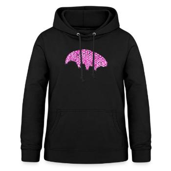 Tardigrade Bärtierchen Wasserbär - Frauen Hoodie - Schwarz - Vorne - AI Model Female 172 light (172cm)
