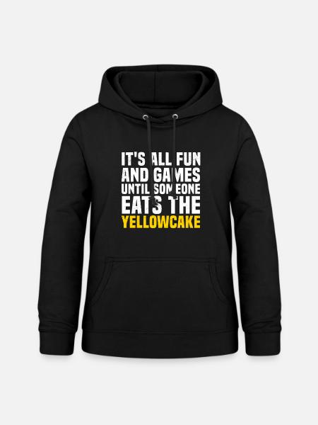 Yellowcake Atomenergie Nuklear Atomkraft - Frauen Hoodie - Schwarz