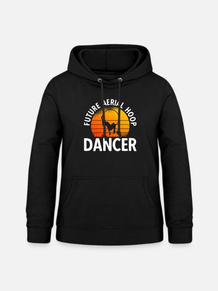 Future Aerial Hoop Dancer - Frauen Hoodie - Schwarz