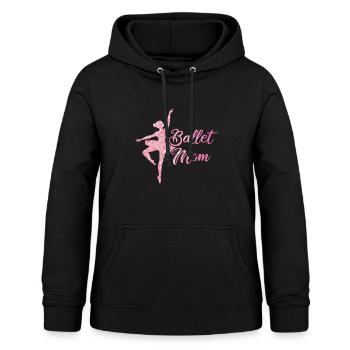 Ballett - Frauen Hoodie - Schwarz - Vorne - AI Model Female 172 light (172cm)