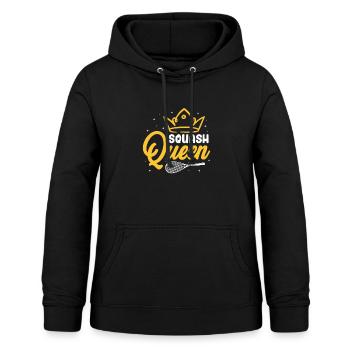 Squash - Frauen Hoodie - Schwarz - Vorne - AI Model Female 172 light (172cm)