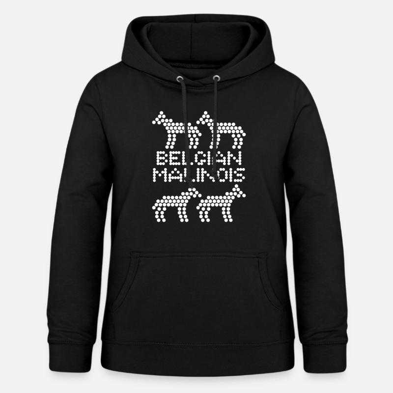 German Shepherd Belgian Molinois - Women's Hoodie - black