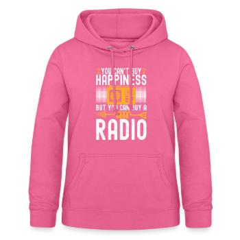 Ham Radio Ham Funker - Frauen Hoodie - Pink - Vorne - AI Model Female 172 light (172cm)