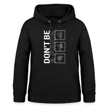 Sei kein Stich, Gartenpflanzenliebhaber - Frauen Hoodie - Schwarz - Vorne - AI Model Female 172 light (172cm)