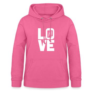 Liebe Zeichner Arichtect - Frauen Hoodie - Pink - Vorne - AI Model Female 172 light (172cm)