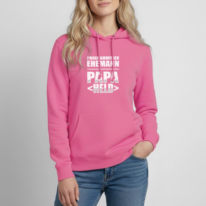 Entwickler Coder Programmierer Vater Frauen Hoodie