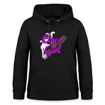 Zigarren Zigarren - Frauen Hoodie - Schwarz - Vorne - AI Model Female 172 light (172cm)