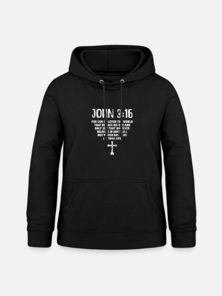 Bibel - Frauen Hoodie - Schwarz