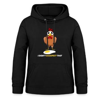 Huhn Eier Hühnerei Ei Hühner - Frauen Hoodie - Schwarz - Vorne - AI Model Female 172 light (172cm)
