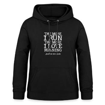 Laufen - Frauen Hoodie - Schwarz - Vorne - AI Model Female 172 light (172cm)